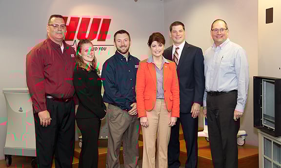 Lieutenant Governor Rebecca Kleefisch and State Representative Tyler Vorpagel Tour HUI