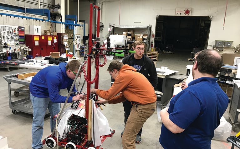 Can a Fun Robotics Competition Spark New Interest in the Manufacturing Industry?