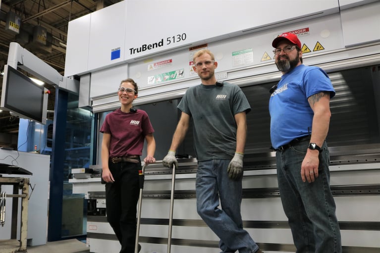 Press Brake Upgrade Yields Big Impact