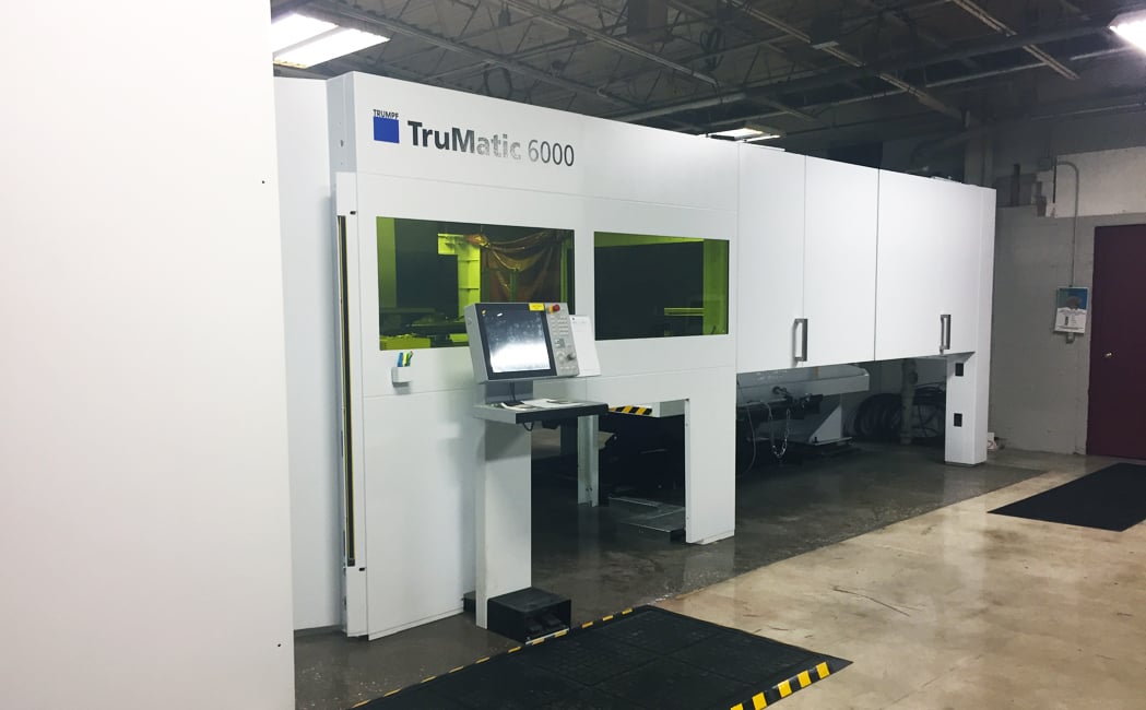 New Trumpf Machine at HUI