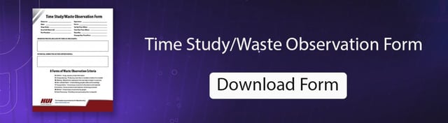 Time Study / Waste Observation Form